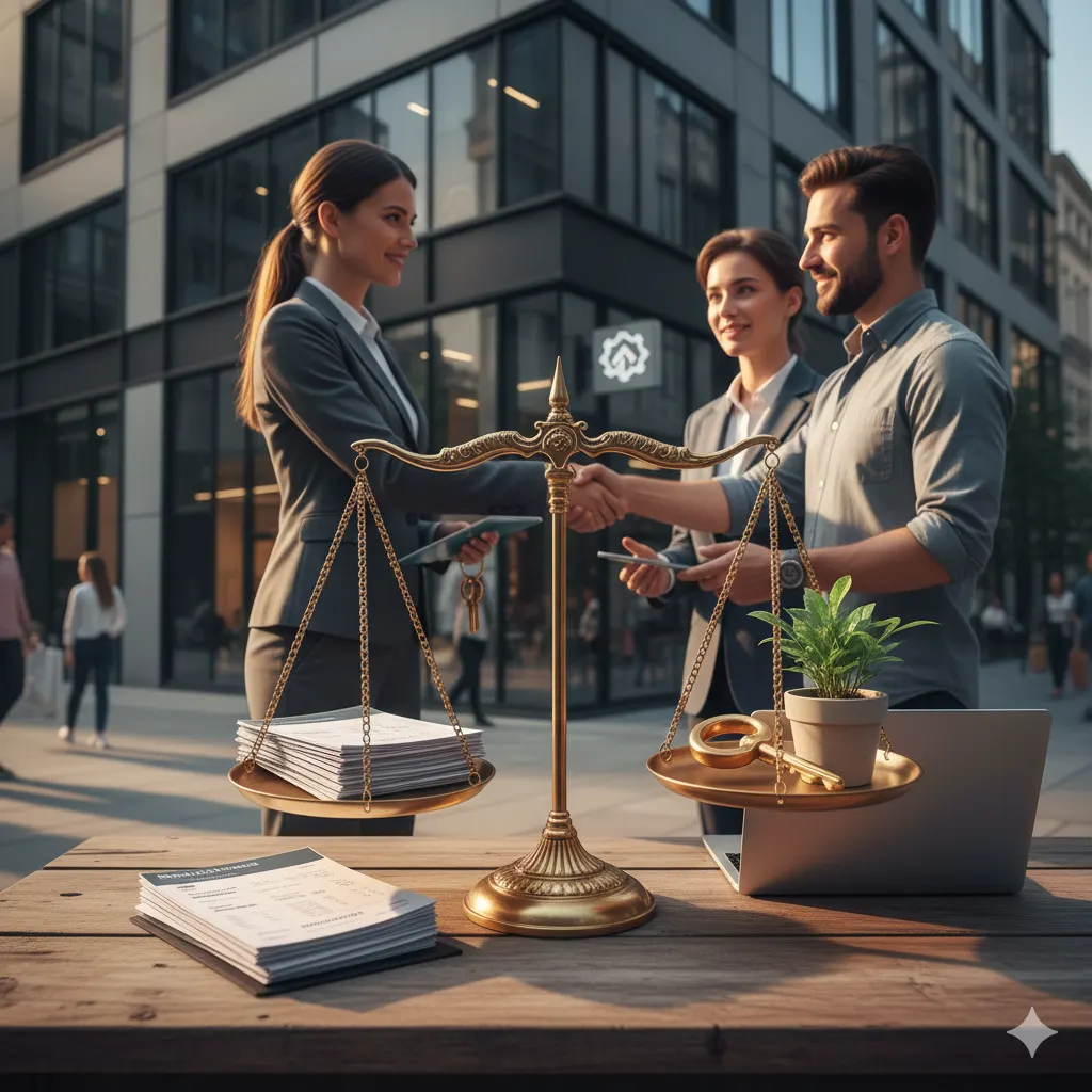 Couple analyzing finances